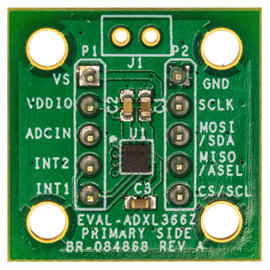 EVAL-ADXL366 Board Photo Top View