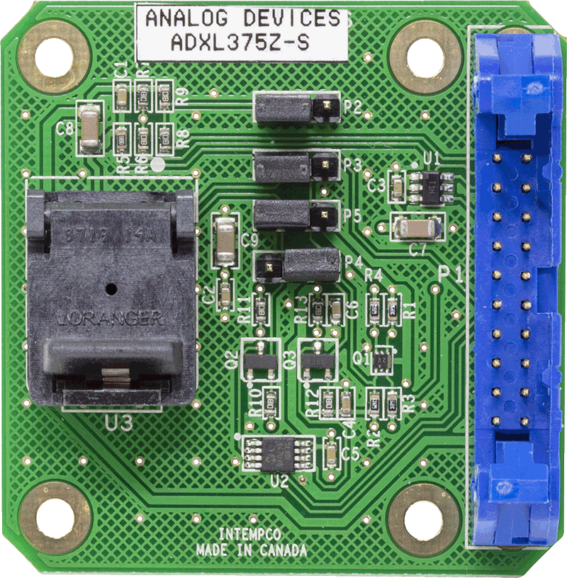 ADXL375Z-S Evaluation Board