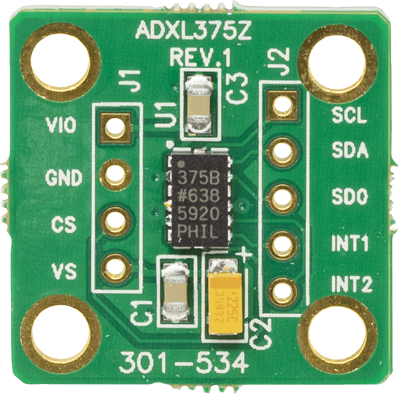 ADXL375 Evaluation Board