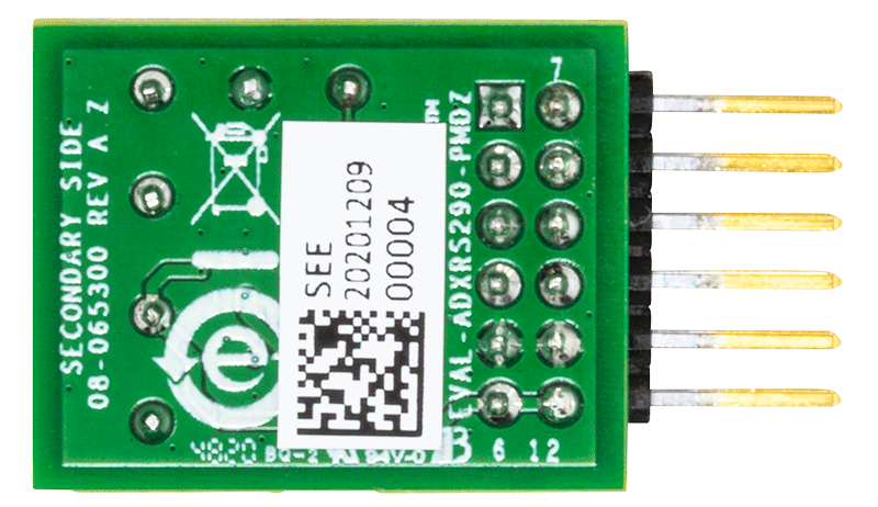 EVAL-ADXRS290-PMDZ Evaluation Board - Bottom View