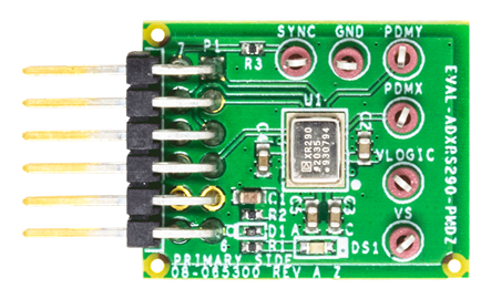 EVAL-ADXRS290-PMDZ Evaluation Board - Top View