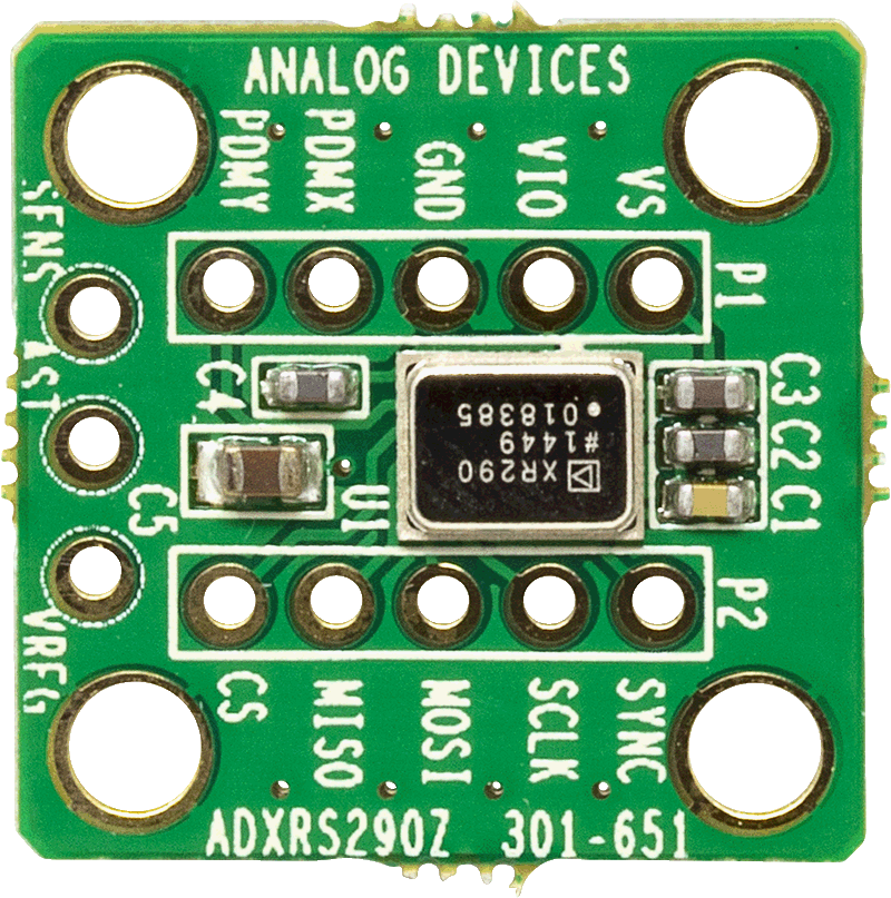 ADXRS290Z Evaluation Board