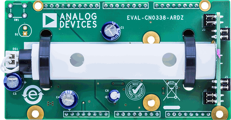 CN0338 Evaluation Board - Top View