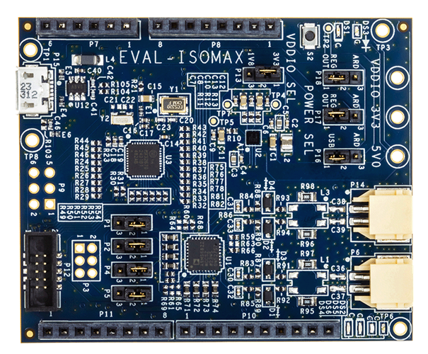 EVAL-ISOMAX Board Photo Top View