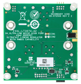 EVAL-LT3074 Board Photo Bottom View