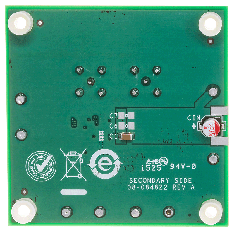 EVAL-LT3099-AZ Board Photo Bottom View