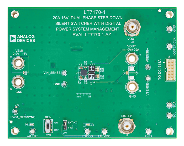 EVAL-LT7171-1-AZ Board Photos Top View