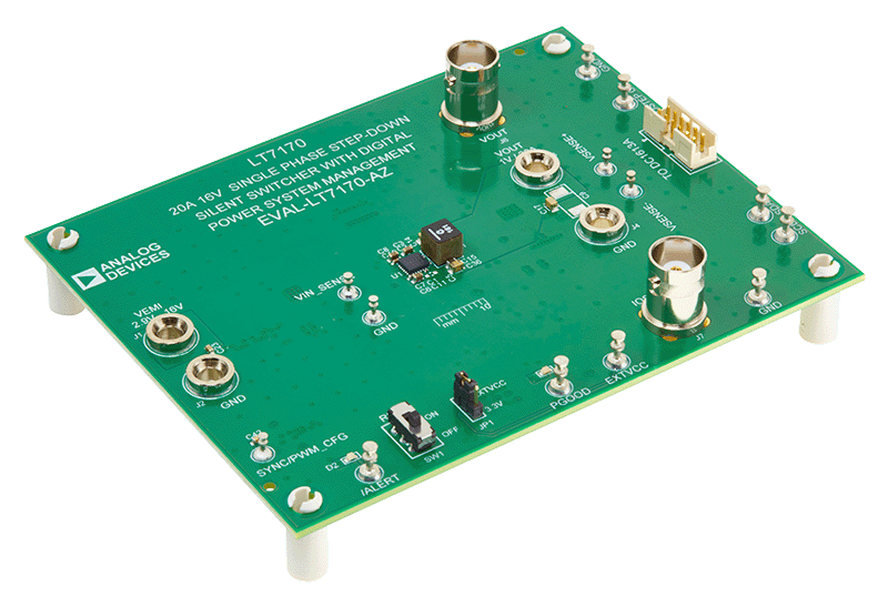 EVAL-LT7170-AZ Board Photo Angle View