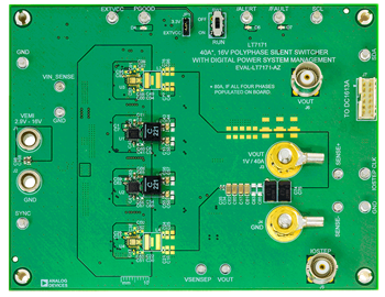 EVAL-LT7171-AZ Board Photo Top View