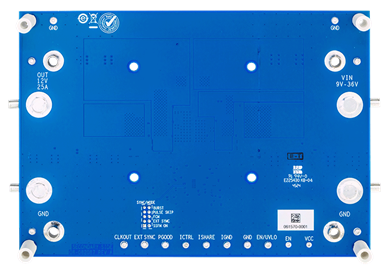 EVAL-LT8292-BZ Board Photo Bottom View