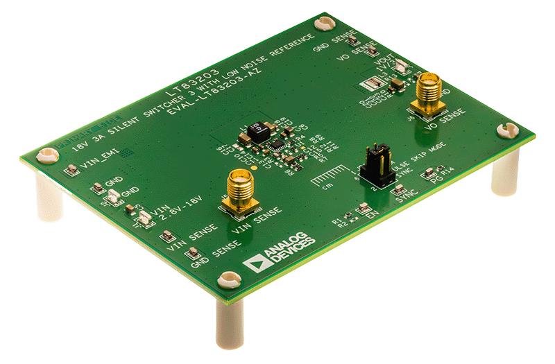 EVAL-LT83203-AZ Board Photo Angle View