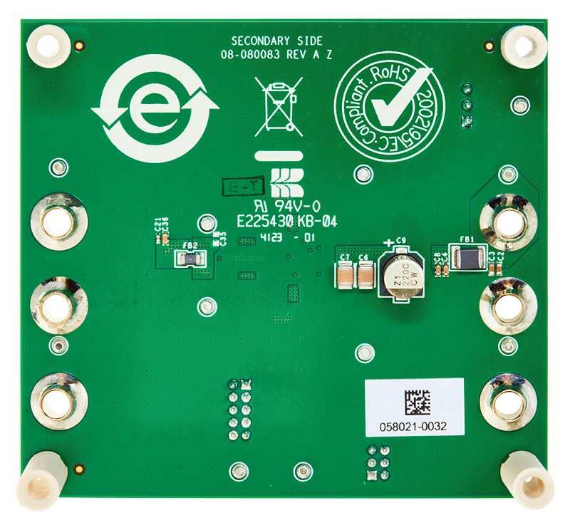 EVAL-LT8349-BZ Board Photo Bottom View