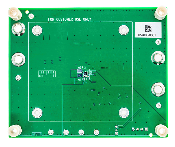 EVAL-LT8418 Board Photo Bottom View
