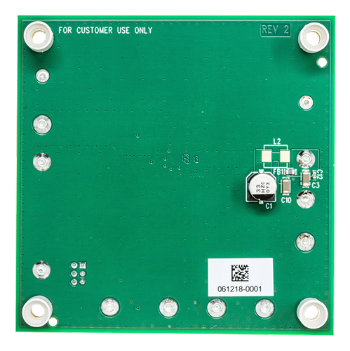EVAL-LT8615-AZ Board Photo Bottom View