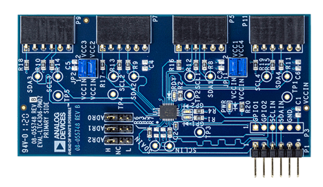 EVAL-LTC4306-PMDZ Evaluation Board - Top View