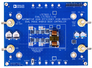 EVAL-LTC7822-1-AZ Board Photo Top View