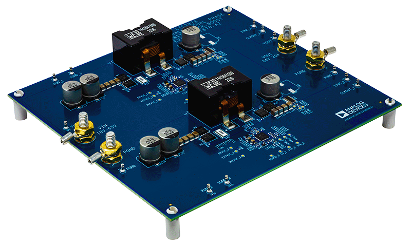EVAL-LTC7878-AZ Board Photo Angle View