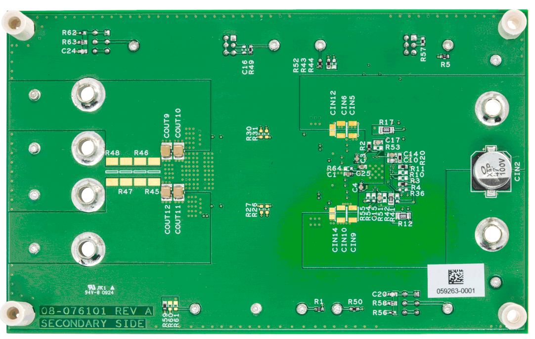 EVAL-LTC7890-BZ Board Photo Bottom View