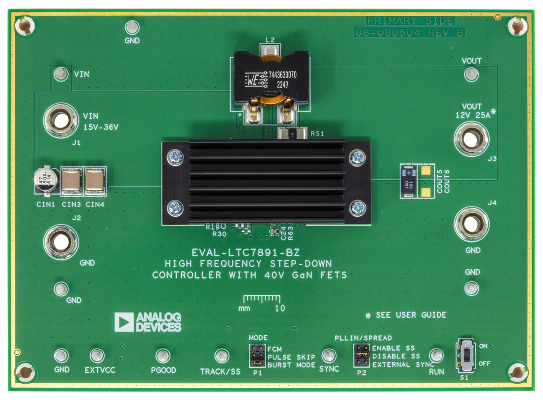 EVAL-LTC7891-BZ Board Photo Top View