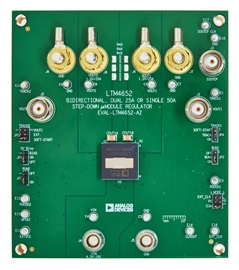 EVAL-LTM4652-AZ Evaluation Board Photo Top View