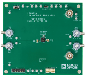 EVAL-LTM4739-AZ Board Photo Top View