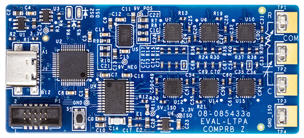 EVAL-LTPA-COMPRB Board Photo Top View