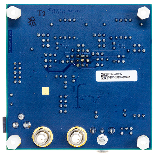 EVAL-SSM6515Z Evaluation Board - Bottom View