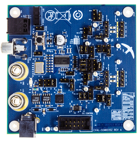 EVAL-SSM6515Z Evaluation Board - Top View