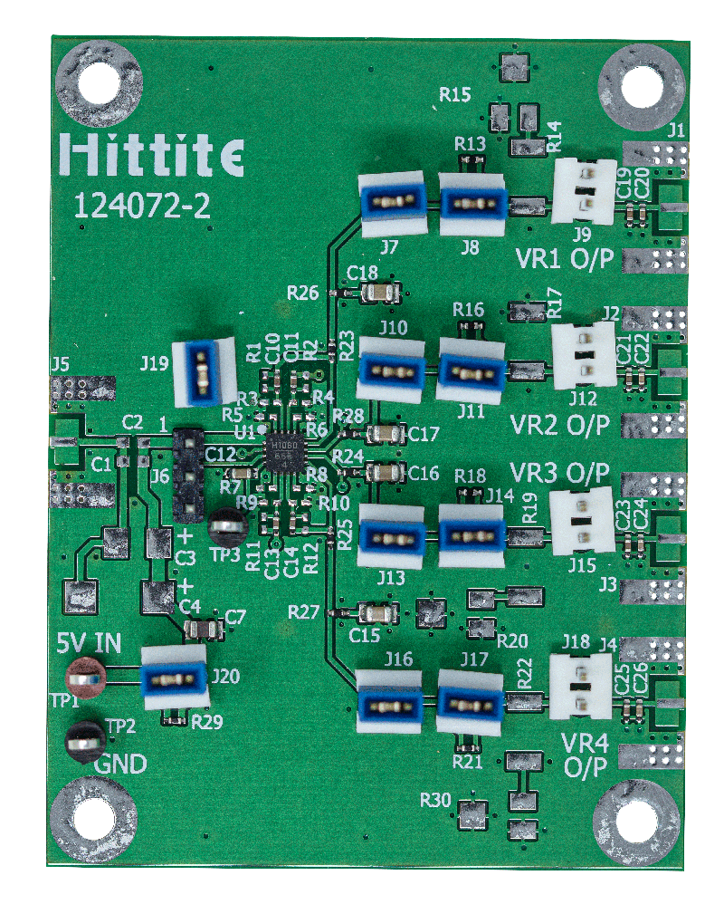 HMC1060 Evaluation Board - Top View