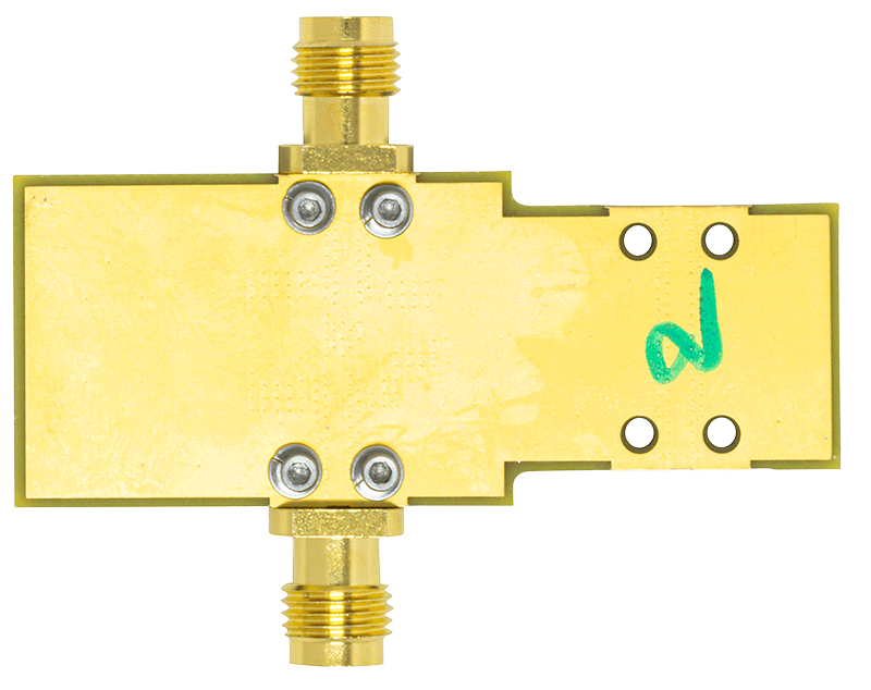 HMC1126 Evaluation Board - Bottom View