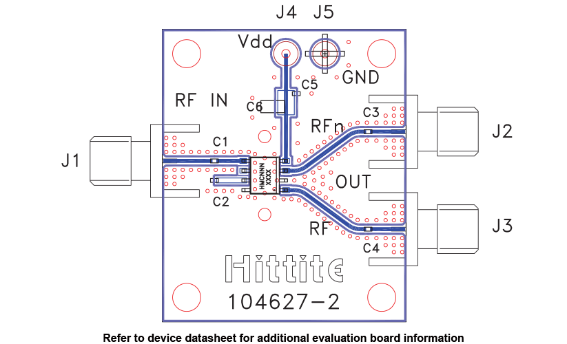 HMC365SG8 Evaluation Board
