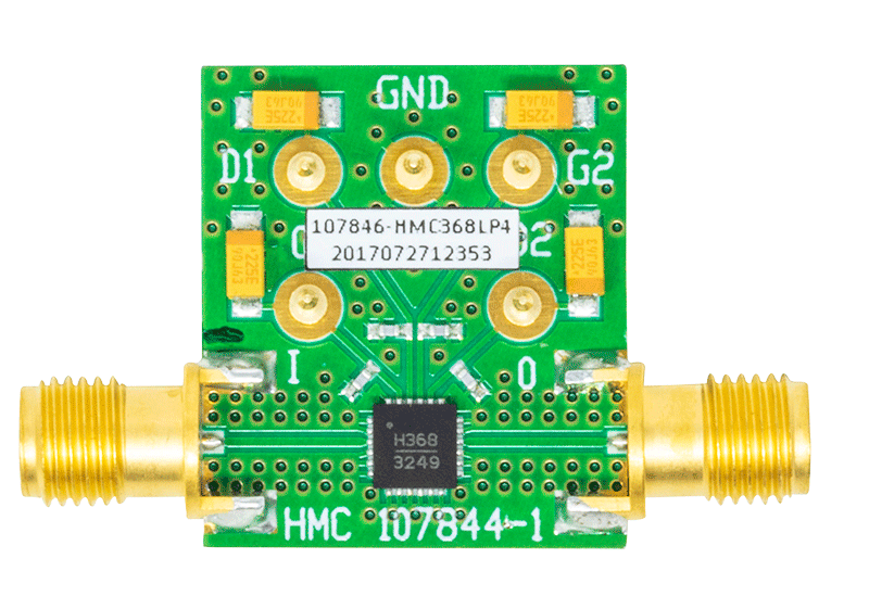 HMC368 Evaluation Board - Top View