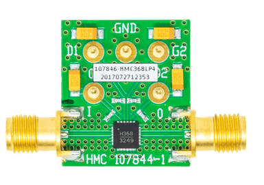 HMC368 Evaluation Board - Top View