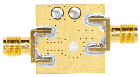 HMC384 Evaluation Board - Bottom View