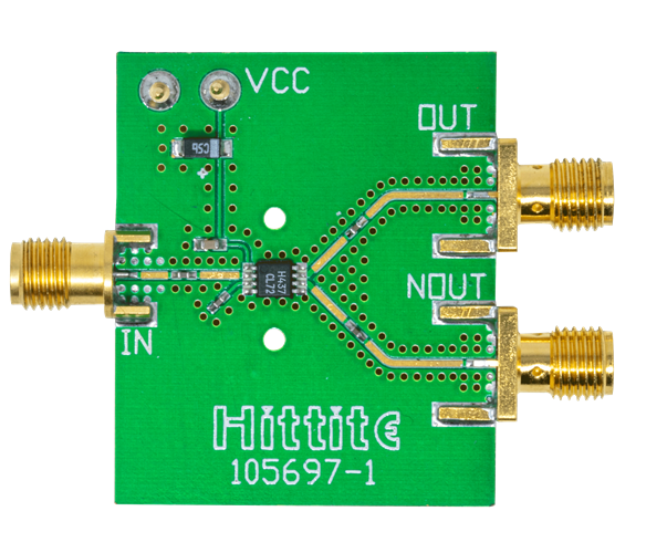 HMC437 Evaluation Board - Top View