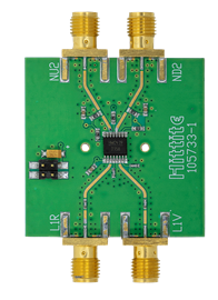 HMC439 Evaluation Board - Top View