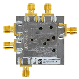 HMC440QS16G Evaluation Board - Bottom View