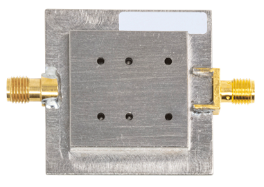 HMC586 Evaluation Board - Bottom View