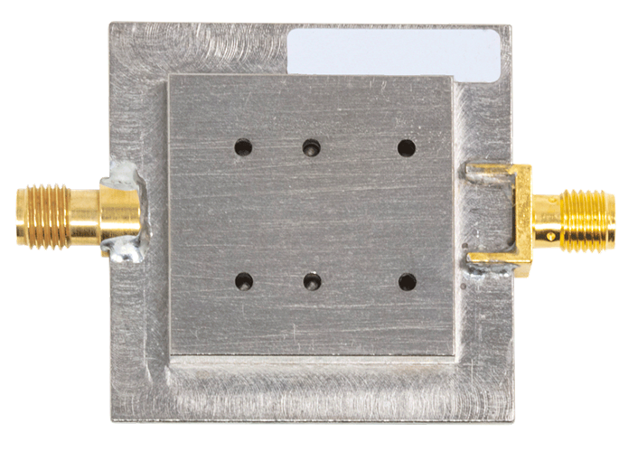 HMC586 Evaluation Board - Bottom View