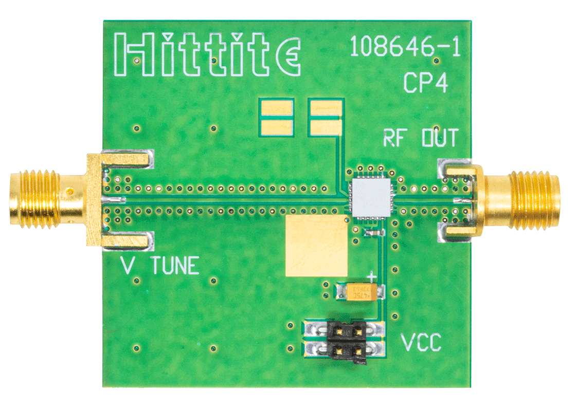 HMC6380 Evaluation Board - Top View