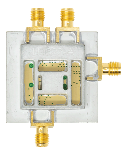 HMC699LP5 Evaluation Board - Bottom View