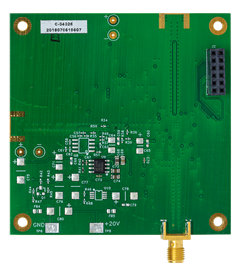 HMC700LP4 Evaluation Board - Bottom View