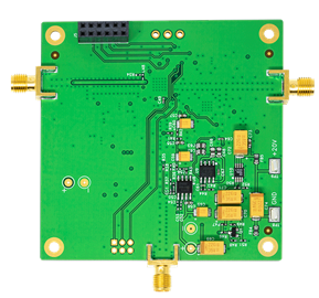 HMC702LP6CE Evaluation Board - Bottom View