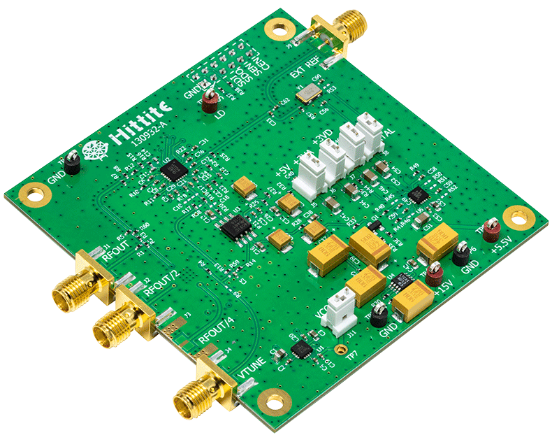 HMC704LP4E Evaluation Board