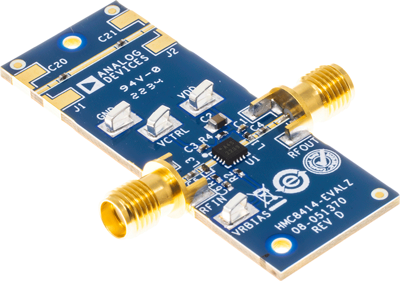 HMC8414 Evaluation Board - Angle