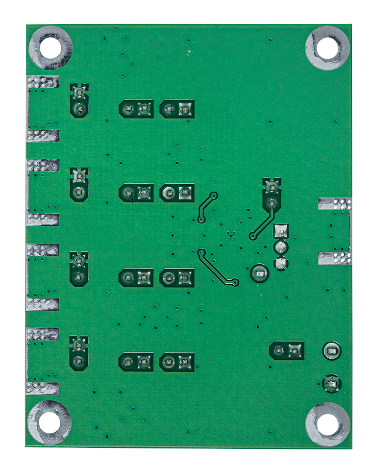 HMC860 Evaluation Board - Bottom View
