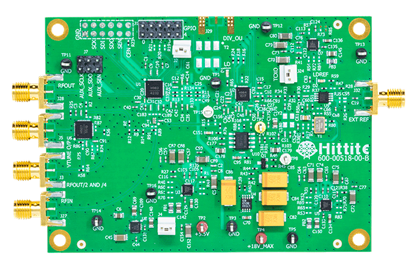 HMC984 Evaluation Board - Top View