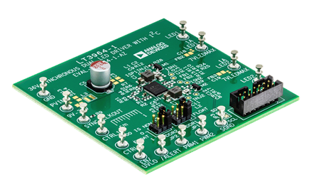 LT3964-1 Evaluation Board Angle View