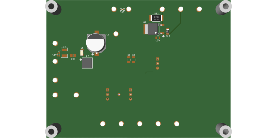 LT80603-EVKIT Evaluation Board Bottom View