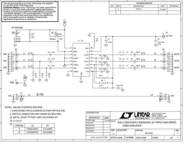 DC1016A-A - Schematic